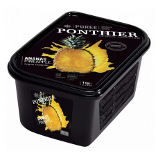 Пюре заморожене Ананаса із цукром 10%, Ponthier Франція, 1 кг