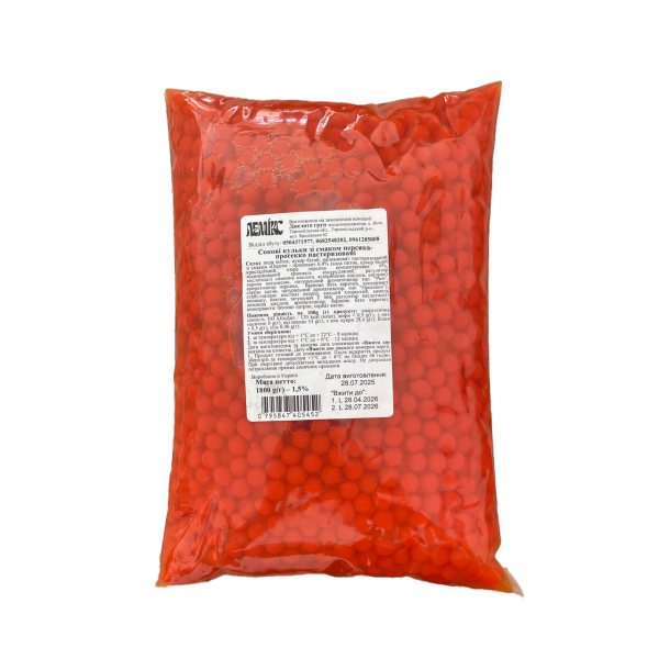 ᐈ Шарики с соком Персик просеко, Bubble Tea (Бабл Ти) 1,8 кг
