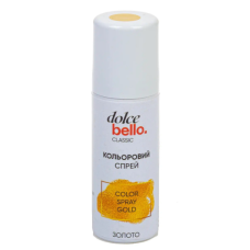 Спрей-барвник золото, dolce bello, 50 мл