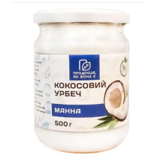 Кокосова паста манна натуральна Урбеч, 0,5 кг