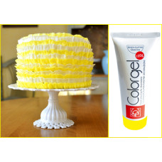 Гелевый краситель лимонный,  Colorgel Modecor, 100 г