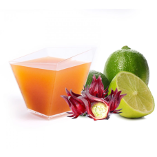Пюре для лимонада Гибискус-лайм, Agrana Fruit, 2 кг