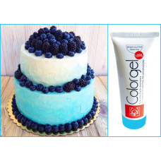 Гелевый краситель голубой Colorgel Modecor, 100 г