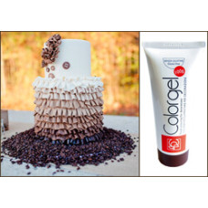 Гелевый краситель коричневый Colorgel Modecor, 100 г
