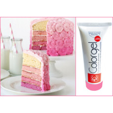 Гелевый Краситель розовый Colorgel Modecor, 100 г