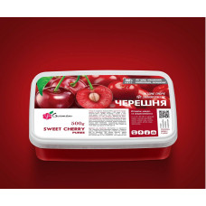 Пюре черешні заморожене без цукру, ya-gurman, 1 кг