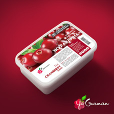 Пюре Журавлина заморожене без цукру, Ya-gurman, 1 кг